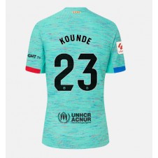 Barcelona Jules Kounde #23 Tredje Tröja 2023-24 Korta ärmar